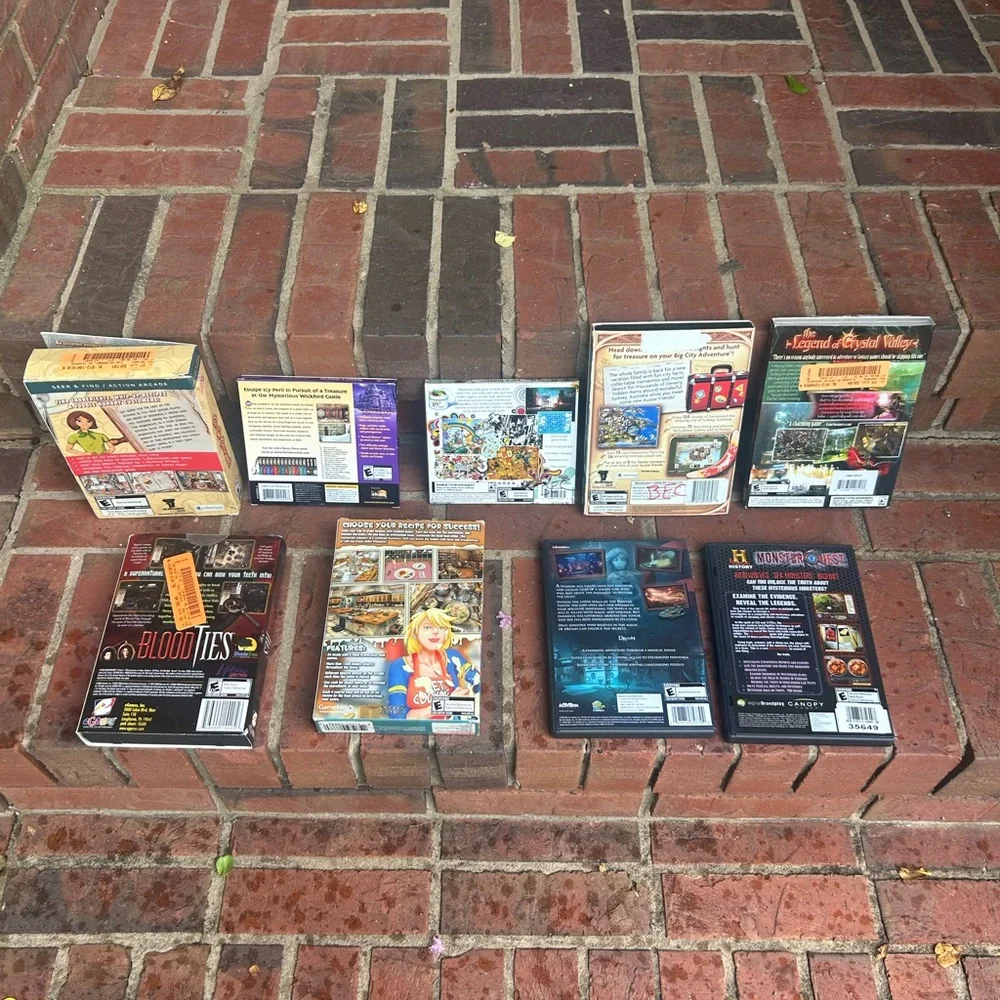 PC games set of 9 games